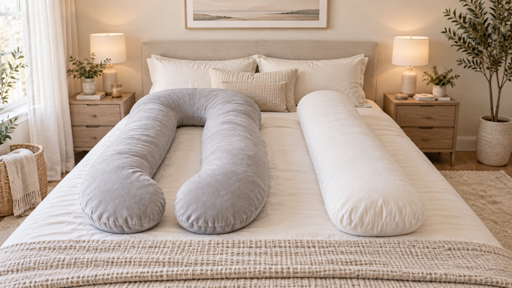 Pregnancy Pillow vs Body Pillow: Which One Will Help You Sleep Better?